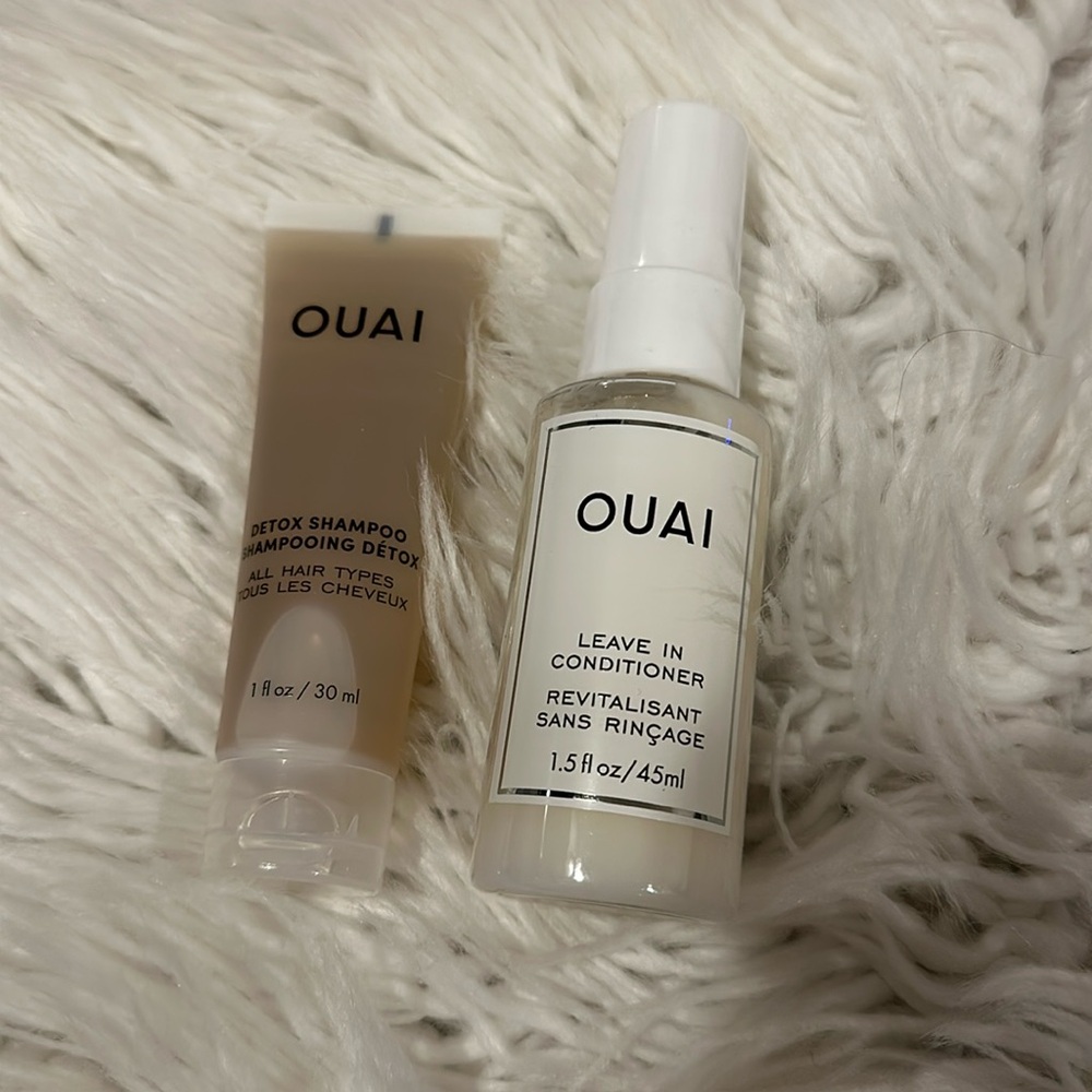 Ouai travel size sample 2pc